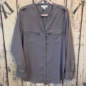 Calvin Klein Gray Shirt